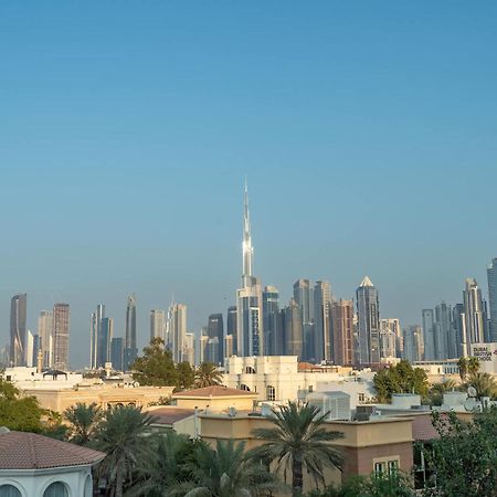 Full Burj Khalifa View In 3 Bedroom Apartment In Canal Front 1 That Sleeps 6 Дубай Екстериор снимка